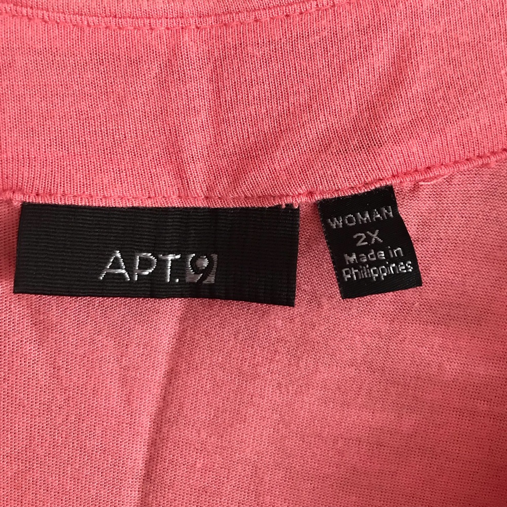 Pink Tank Top with Ruffle Detail - Picture 2 of 4